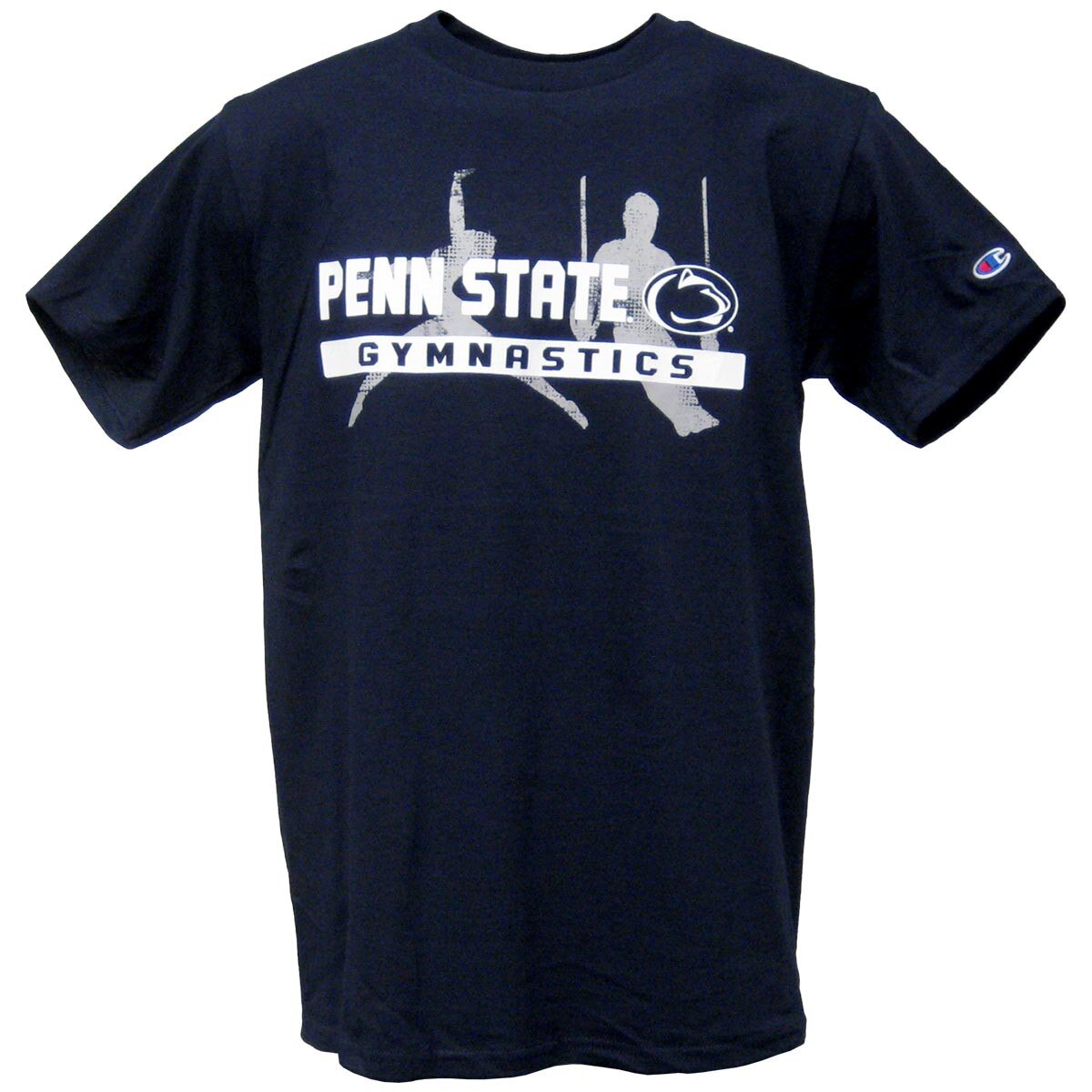 navy short sleeve t-shirt Penn State Gymnastics